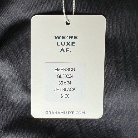 Graham Luxe Emerson Golf Pants - Jet Black - Picture 2 of 8